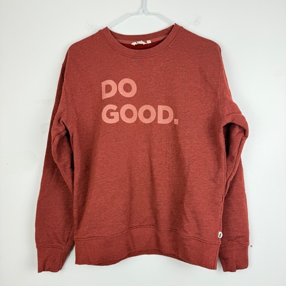 Cotopaxi “Do Good.” Graphic Crewneck Sweatshirt Ethical Sustainable Pullover - Picture 4 of 8